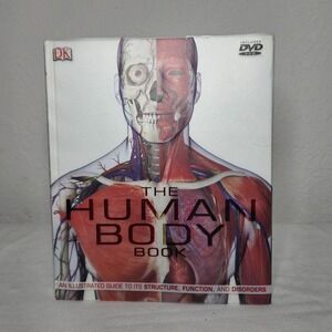 The Human Body Book DK Illustrated Guide Anatomy Physiology DVD-ROM Hardcover